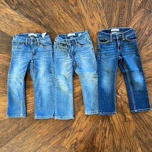 Set of (3) Levi’s Performance 511 Slim Jeans 3T